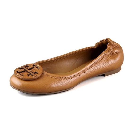 Tory Burch Shoes - Tory Burch Reva Rumbled logo flats